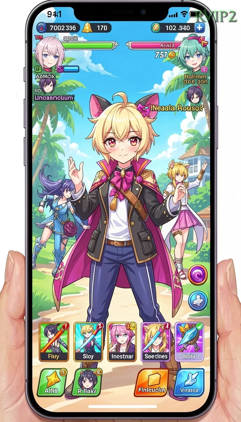 Cuplikan layar VT789 — aktivitas