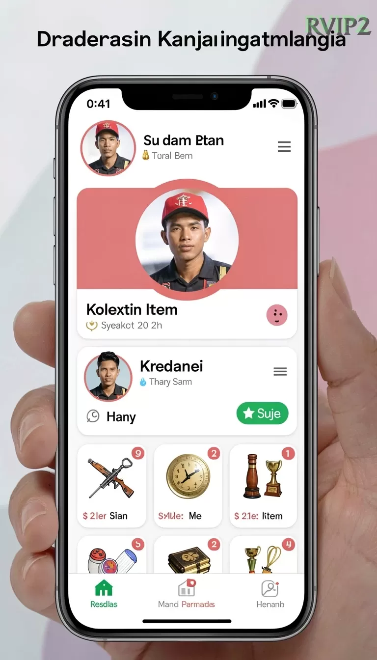 Cuplikan layar YYRR — halaman utama